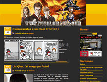 Tablet Screenshot of nosolomagia.com